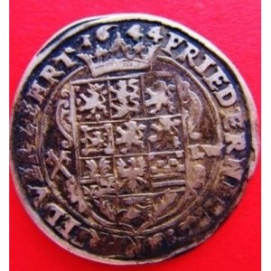 Реверс монеты Брауншвейг-Люнебург-Целле, ¼ талера, 1643-1648
