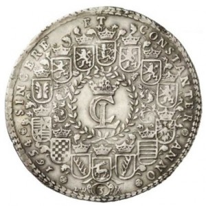 Аверс монеты Брауншвейг-Люнебург-Целле, 3 талера, 1654