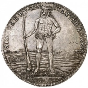 Реверс монеты Брауншвейг-Люнебург-Целле, 4 талера, 1665
