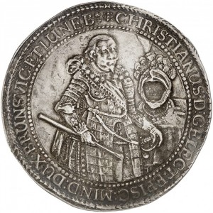 Аверс монеты Брауншвейг-Люнебург-Целле, 5 талеров, 1629
