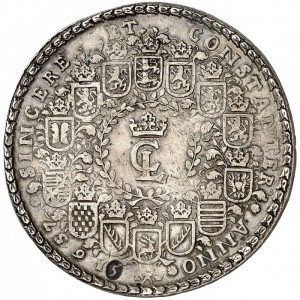 Аверс монеты Брауншвейг-Люнебург-Целле, 5 талеров, 1650-1662