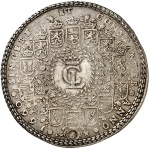 Аверс монеты Брауншвейг-Люнебург-Целле, 6 талеров, 1660