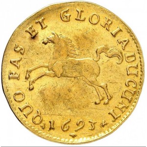 Реверс монеты Брауншвейг-Люнебург-Целле, 1 дукат, 1693-1697