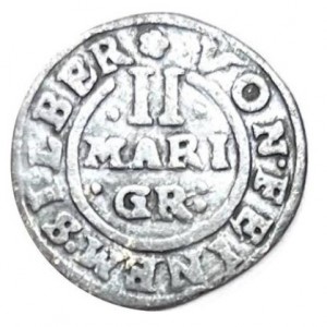 Реверс монеты Брауншвейг-Люнебург-Целле, 2 мариенгроша, 1667-1681