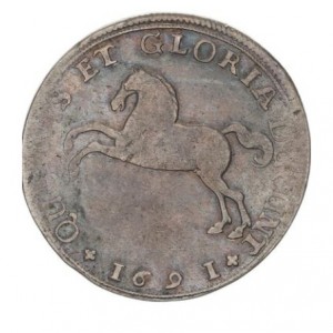 Аверс монеты Брауншвейг-Люнебург-Целле, 24 мариенгроша, 1690-1691