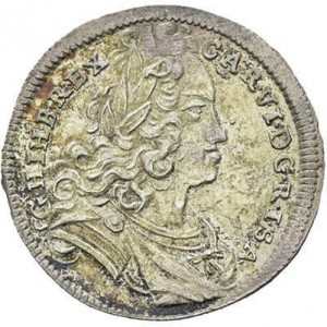 Аверс монеты Княжество Трансильвания, 3 крейцера, 1733