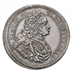 Аверс монеты Княжество Трансильвания, ½ талера, 1716-1720
