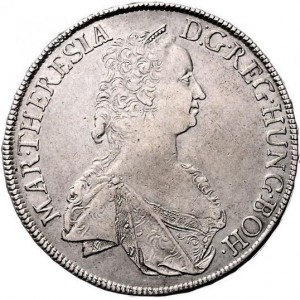 Аверс монеты Княжество Трансильвания, 1 талер, 1745