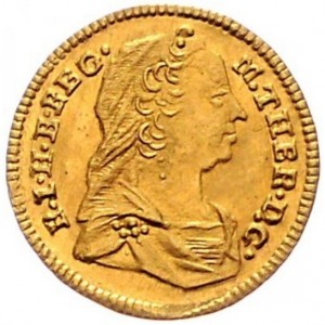 Аверс монеты Княжество Трансильвания, ¼ дуката, 1768-1780