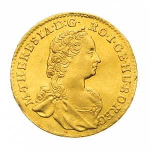 Аверс монеты Княжество Трансильвания, 1 дукат, 1746-1764