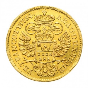 Реверс монеты Княжество Трансильвания, 1 дукат, 1746-1764