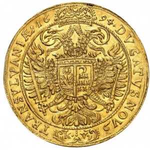 Реверс монеты Княжество Трансильвания, 5 дукатов, 1694-1696