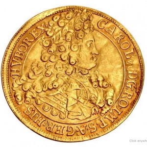 Аверс монеты Княжество Трансильвания, 5 дукатов, 1713