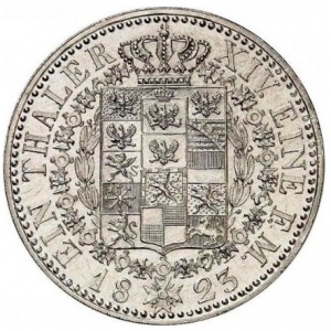 Реверс монеты Пруссия, 1 талер, 1823-1826