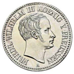 Аверс монеты Пруссия, 1 талер, 1826-1828, Надпись на реверсе