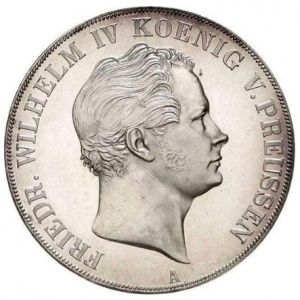 Аверс монеты Пруссия, 2 талера, 1841-1851