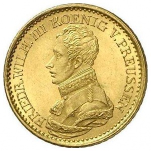 Аверс монеты Пруссия, 1 дьёр, 1822