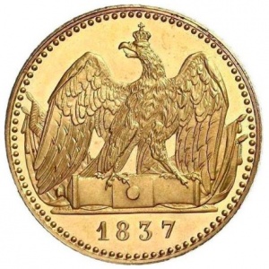 Реверс монеты Пруссия, 2 дьёра, 1825-1840