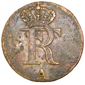 Аверс монеты Пруссия, 1/48 талера, 1771-1781