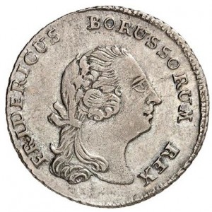 Аверс монеты Пруссия, ¼ рейхсталера, 1764-1768