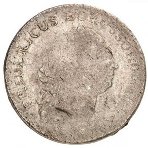 Аверс монеты Пруссия, ⅓ рейхсталера, 1758