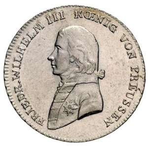 Аверс монеты Пруссия, ⅓ рейхсталера, 1800-1809