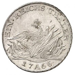 Реверс монеты Пруссия, 1 рейхсталер, 1764-1774