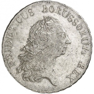 Аверс монеты Пруссия, 1 рейхсталер, 1765