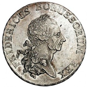 Аверс монеты Пруссия, 1 рейхсталер, 1775-1786
