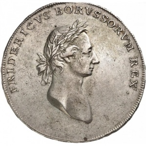 Аверс монеты Пруссия, 1 талер, 1767