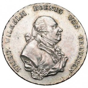 Аверс монеты Пруссия, 1 талер, 1790-1797