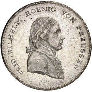 Аверс монеты Пруссия, 1 талер, 1797-1798