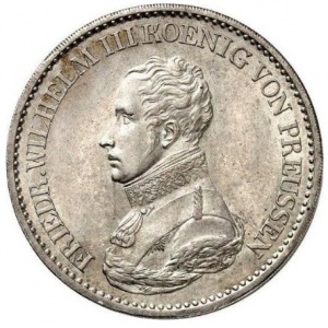 Аверс монеты Пруссия, 1 талер, 1816-1820