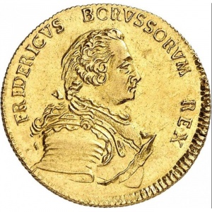 Аверс монеты Пруссия, 1 дьёр, 1750-1759