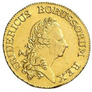 Аверс монеты Пруссия, 1 дьёр, 1775-1786