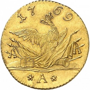 Реверс монеты Пруссия, 2 дьёра, 1764-1775