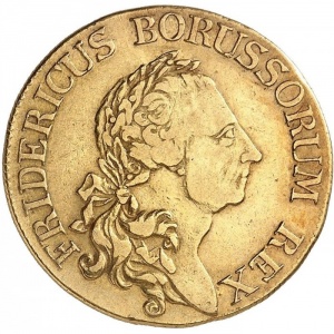 Аверс монеты Пруссия, 2 дьёра, 1776