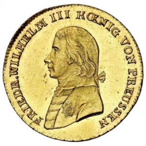 Аверс монеты Пруссия, 2 дьёра, 1800-1814