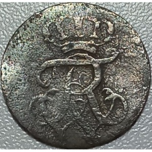 Аверс монеты Пруссия, 3 пфеннига, 1787-1797