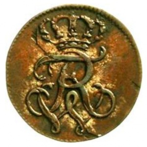 Аверс монеты Пруссия, 3 пфеннига, 1804-1806