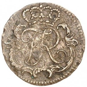 Аверс монеты Пруссия, 4 пфеннига, 1764