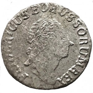 Аверс монеты Пруссия, 3 гроша, 1771-1786