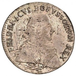 Аверс монеты Пруссия, 6 грошей, 1752