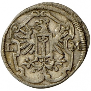 Аверс монеты Пруссия, 1/96 талера, 1624