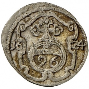 Реверс монеты Пруссия, 1/96 талера, 1624