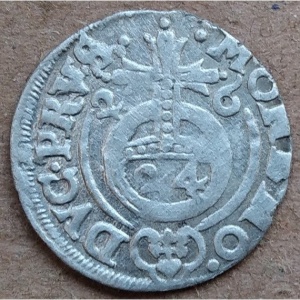 Реверс монеты Пруссия, 1/24 талера, 1624-1635