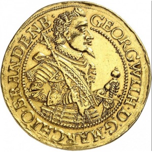 Аверс монеты Пруссия, 5 дукатов, 1627