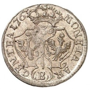 Реверс монеты Пруссия, 3 крейцера, 1752-1763