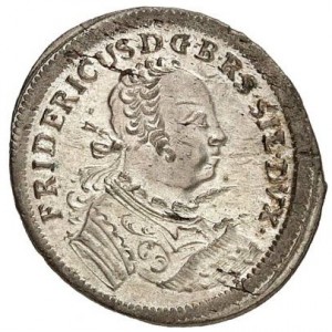 Аверс монеты Пруссия, 2 гроша, 1745-1754