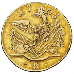 Реверс монеты Пруссия, 1 дьёр, 1764-1775